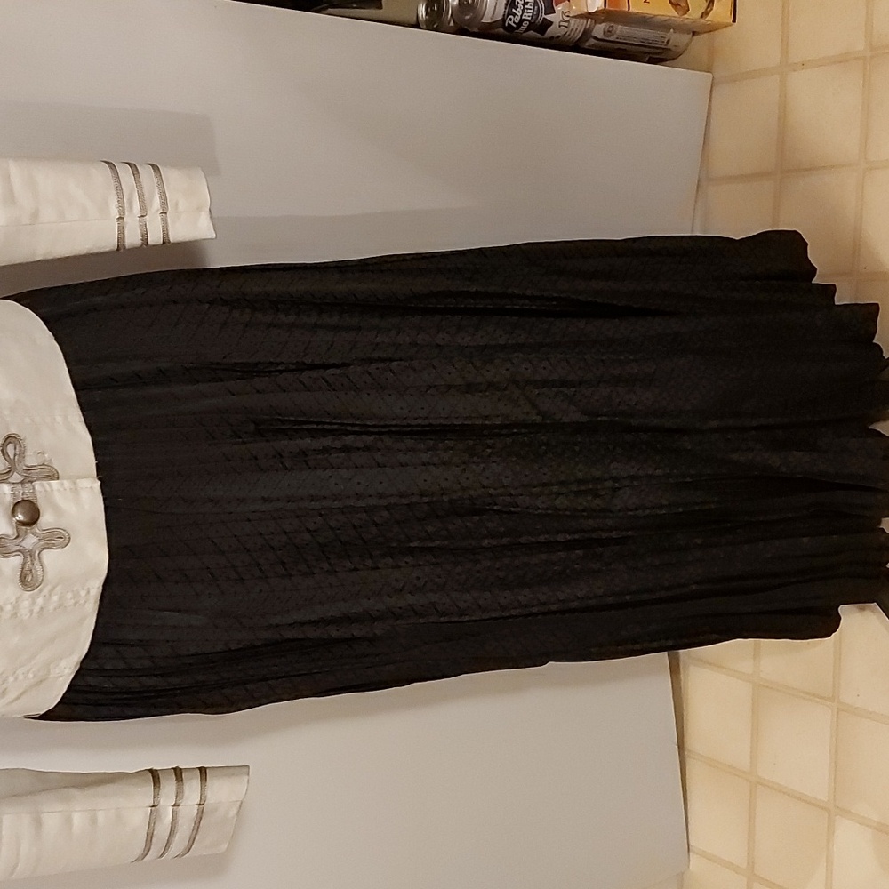 Micro pleat Esprit long Skirt